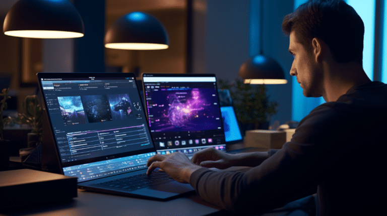 Quelle est la position recommandée pour travailler sur un ordinateur portable ?