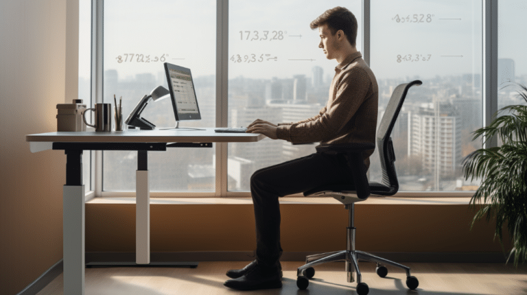 Quelle est la hauteur recommandée des bureaux assis-debout selon la taille de l'utilisateur ?