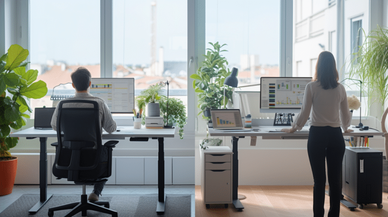 les avantages d’un bureau modulable assis-debout